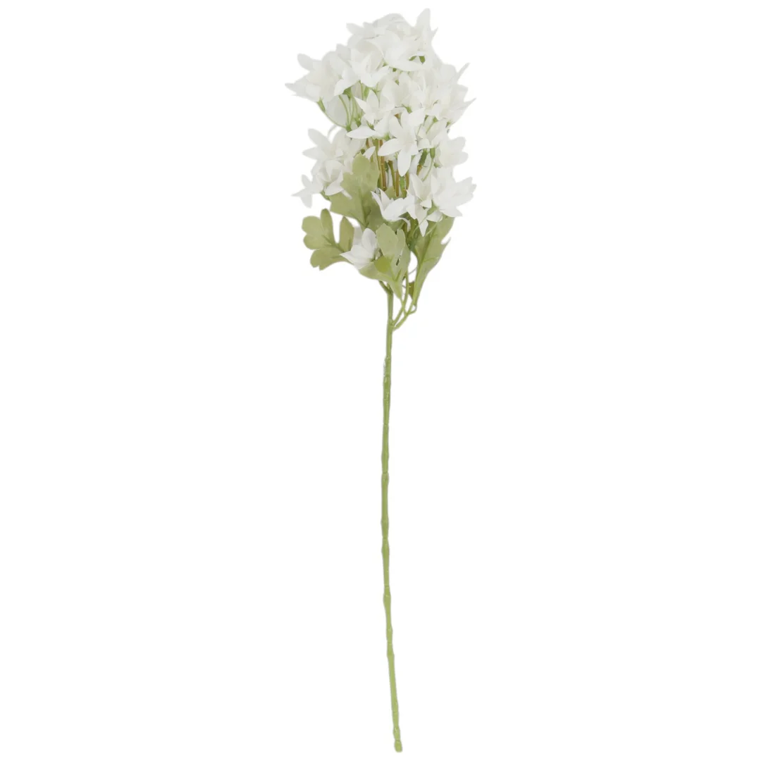GAŁĄZKA KWIATÓW do wazonu HORTENSJA BUKIETOWA bordowa 58 cm — zdjęcie 20