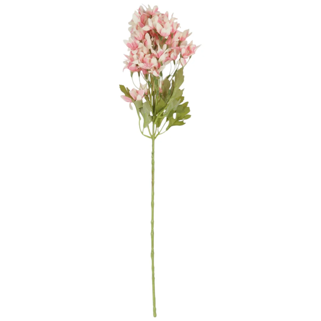 GAŁĄZKA KWIATÓW do wazonu HORTENSJA BUKIETOWA bordowa 58 cm — zdjęcie 8