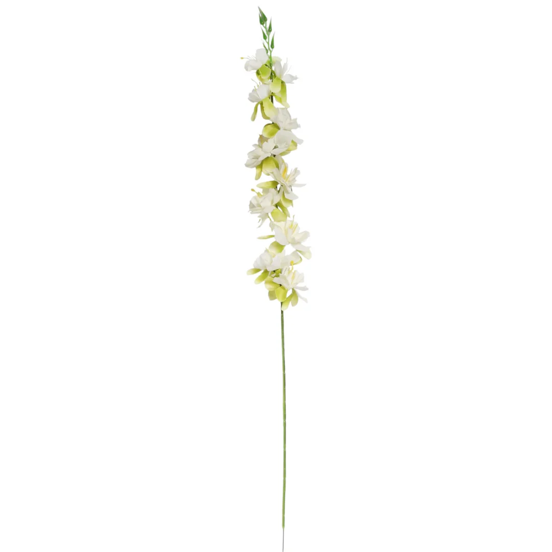 Gałązka kwiatów owocowych - wiśnia 76 cm biała — zdjęcie 2
