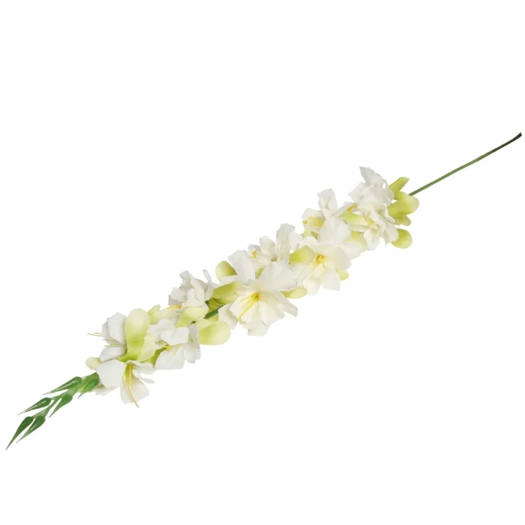 Gałązka kwiatów owocowych - wiśnia 76 cm biała — zdjęcie 4