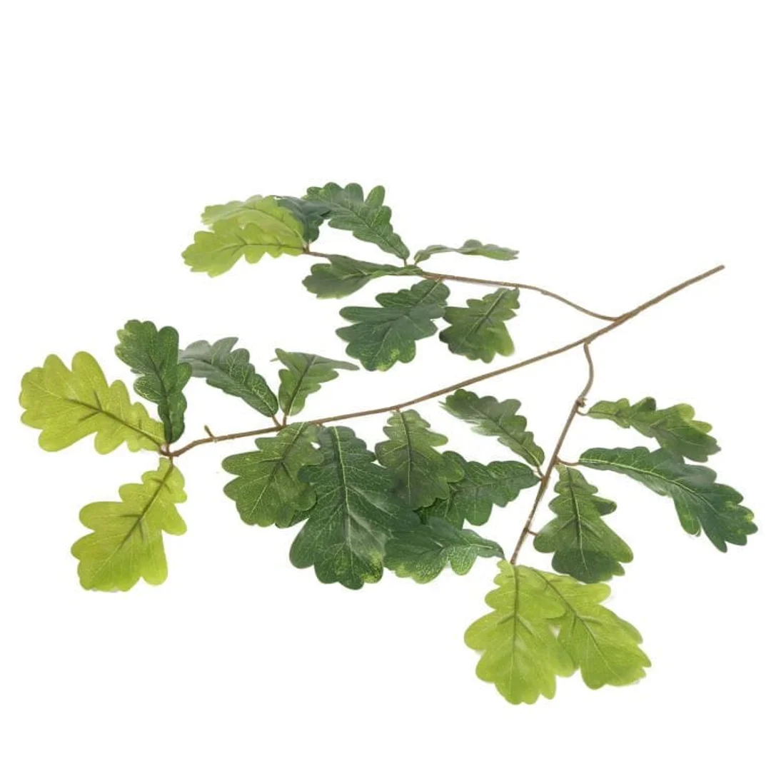 GAŁĄZKA LIŚCI DĘBU 60 CM — zdjęcie 3