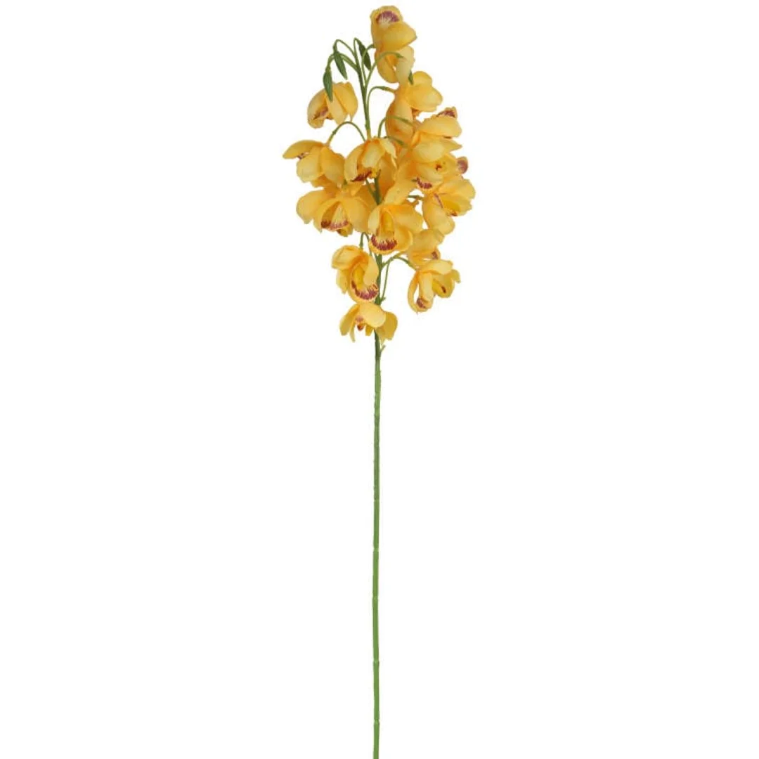 Gałązka storczyka dzwonkowatego w kolorze żółtym 84 cm — zdjęcie 6