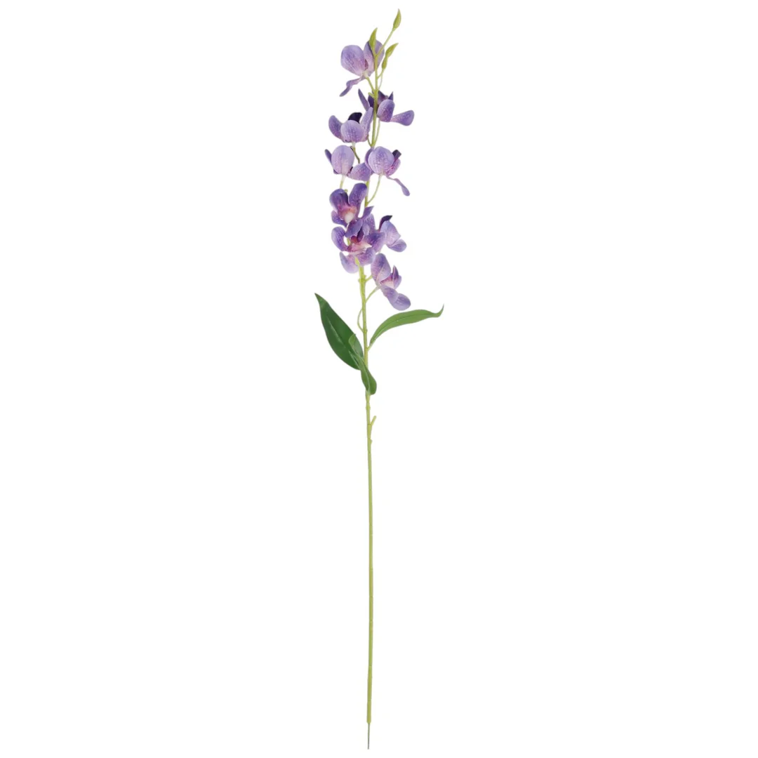 Gałązka Sztucznego Storczyka 84 cm Kolor Niebieski — zdjęcie 42