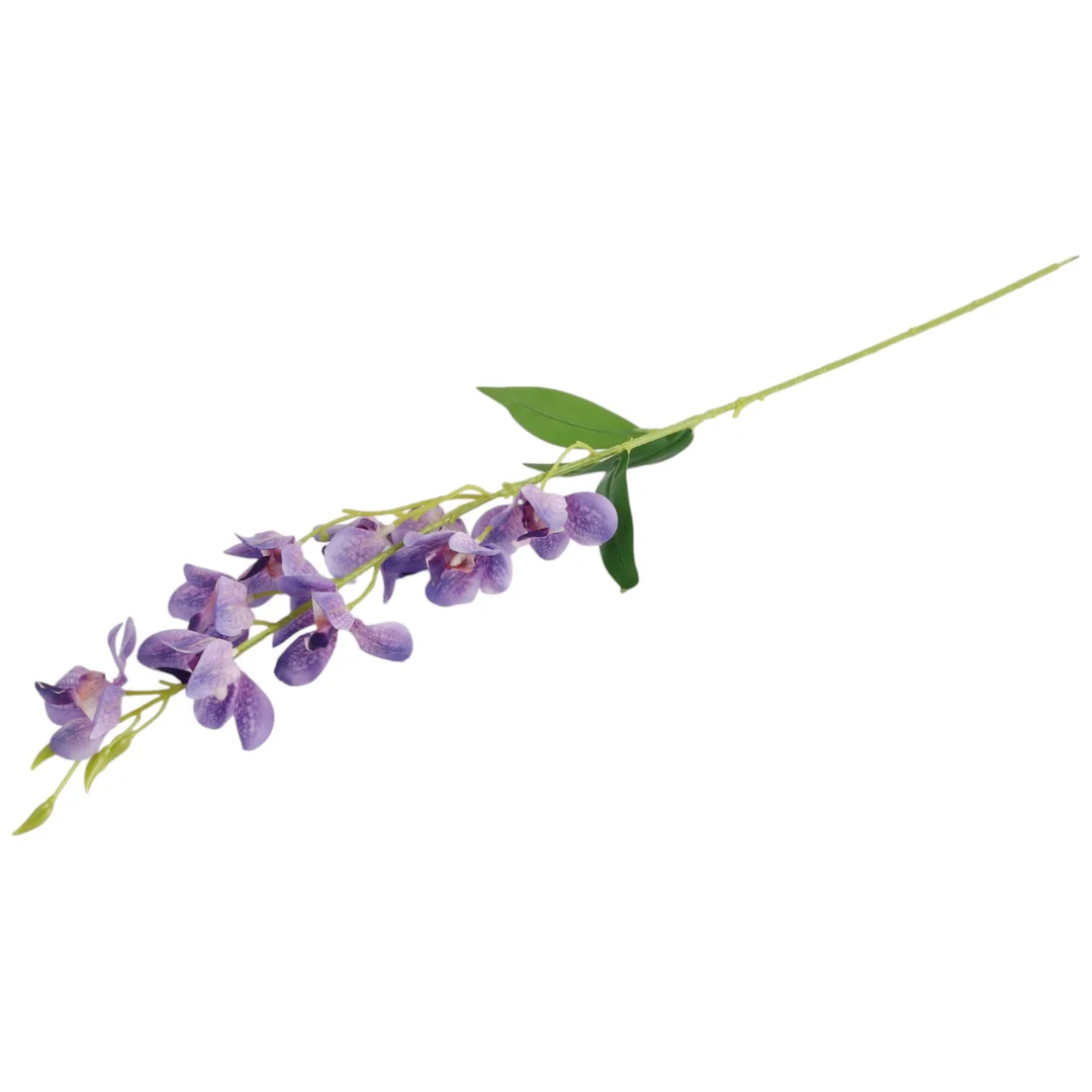 Gałązka Sztucznego Storczyka 84 cm Kolor Niebieski — zdjęcie 44