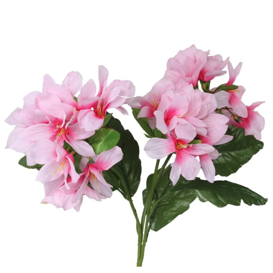 Gałązka Sztucznej Azalii Różowej 68cm — zdjęcie 3