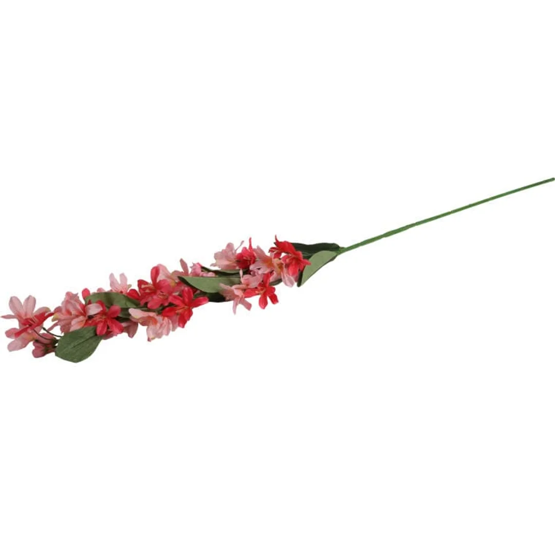 Gałązka z 5 różowymi azaliami o długości 90 cm — zdjęcie 3