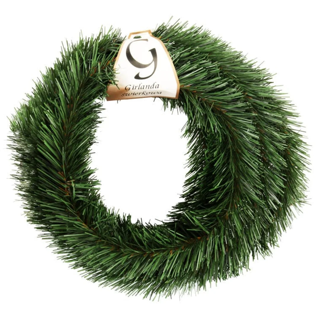 Girlanda CHOINKOWA ŚWIĄTECZNA DEKORACJA ŁAŃCUCH 5m x 7.5 cm — zdjęcie 4