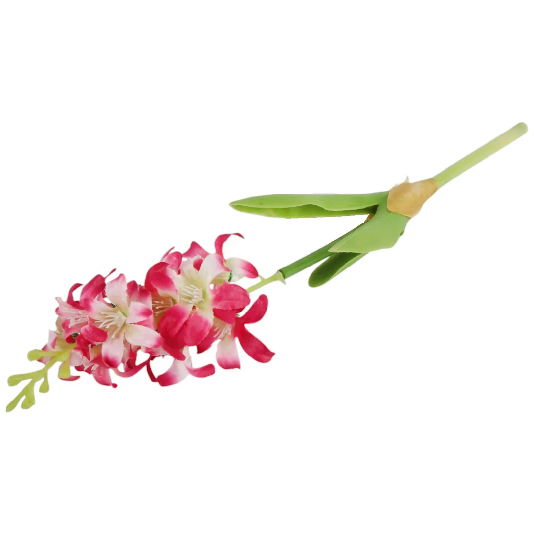 HIACYNT KWIAT SZTUCZNY 42 CM RÓŻOWY — zdjęcie 4