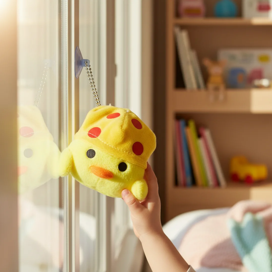 Kurczak zawieszka Wielkanocna Maskotka Pluszowa WIELKANOC 10 cm — zdjęcie 4