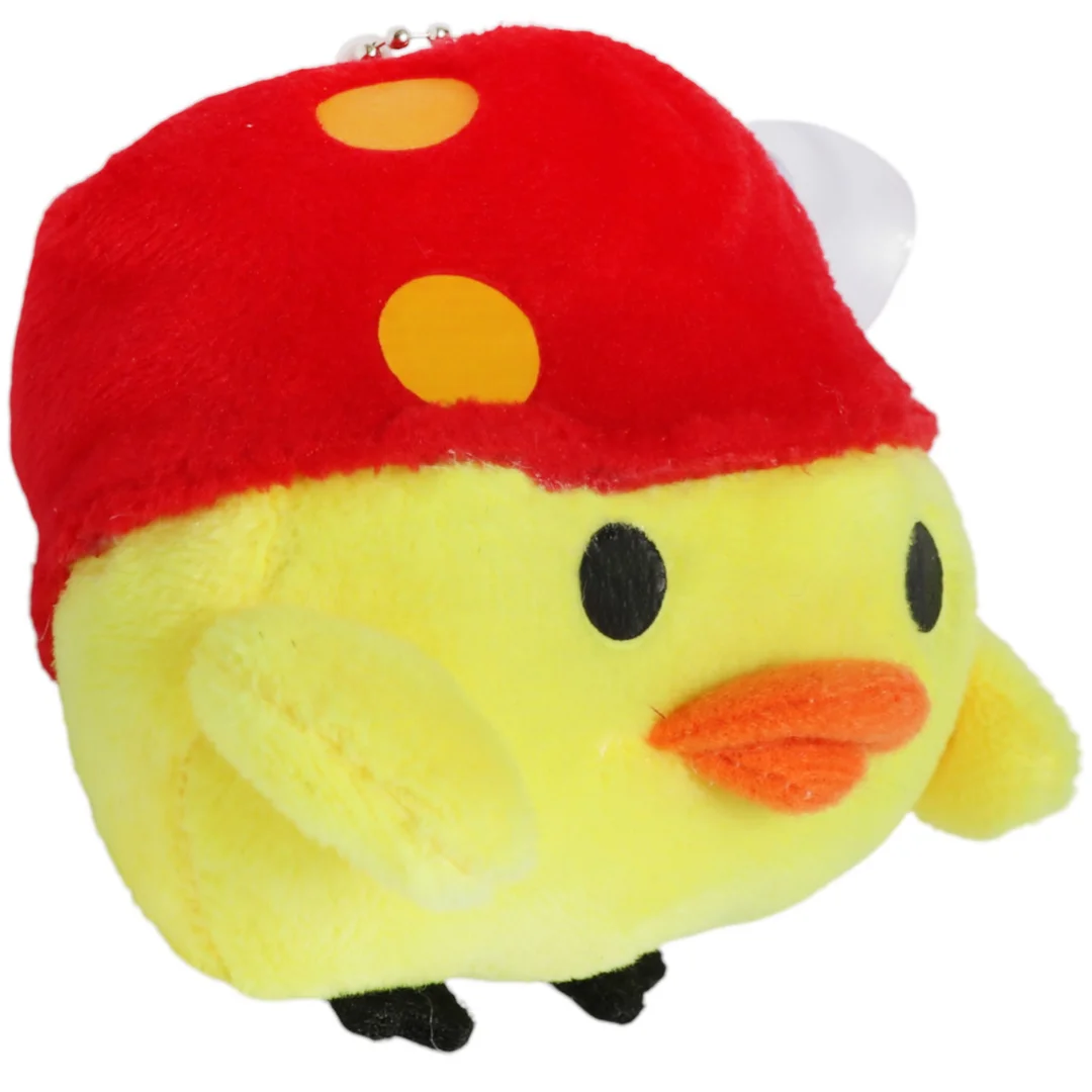 Kurczak zawieszka Wielkanocna Maskotka Pluszowa WIELKANOC 10 cm CZERWONY — zdjęcie 2
