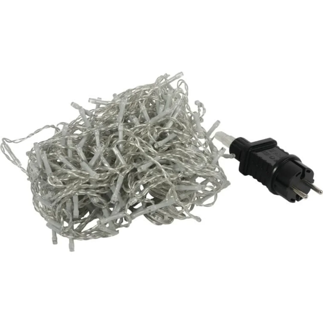 KURTYNA 100 LED ZASŁONA ŚWIETLNA LAMPKI ŚWIĘTA LAMPKA ŚWIĄTECZNA 1.5 X1.5 M — zdjęcie 5