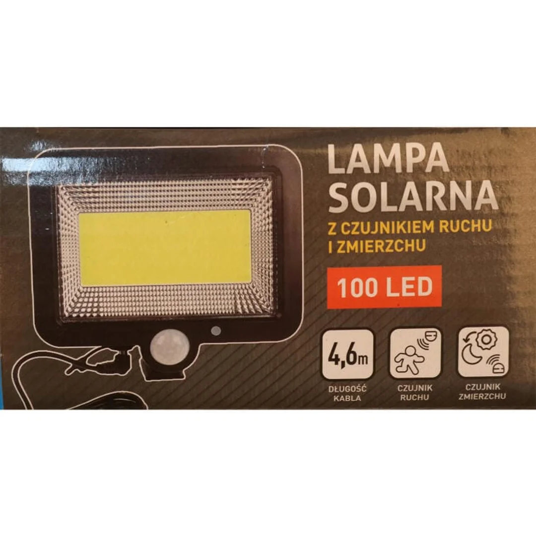 LAMPA SOLARNA Z CZUJNIKIEM RUCHU I ZMIERZCHU — zdjęcie 5