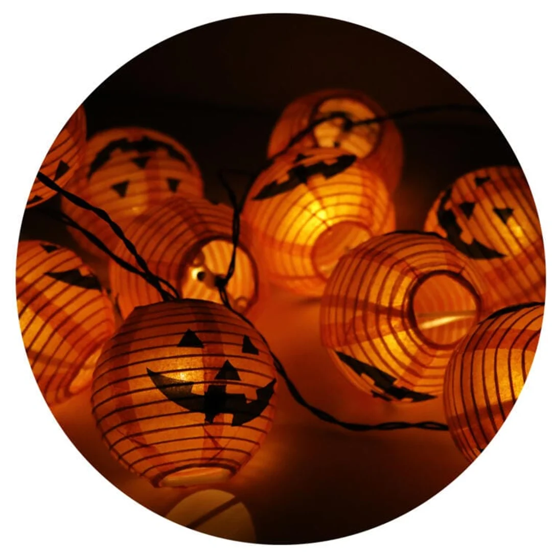 LAMPKI 10 LED DYNIE SZNUR DEKORACYJNY NA BATERIE — zdjęcie 2