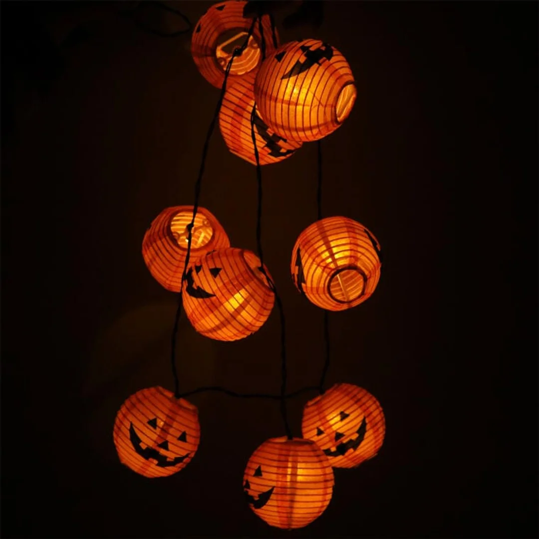 LAMPKI 10 LED DYNIE SZNUR DEKORACYJNY NA BATERIE — zdjęcie 3