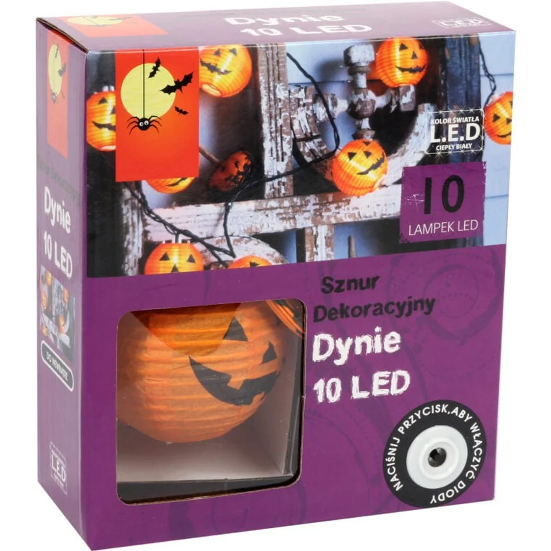 LAMPKI 10 LED DYNIE SZNUR DEKORACYJNY NA BATERIE — zdjęcie 6