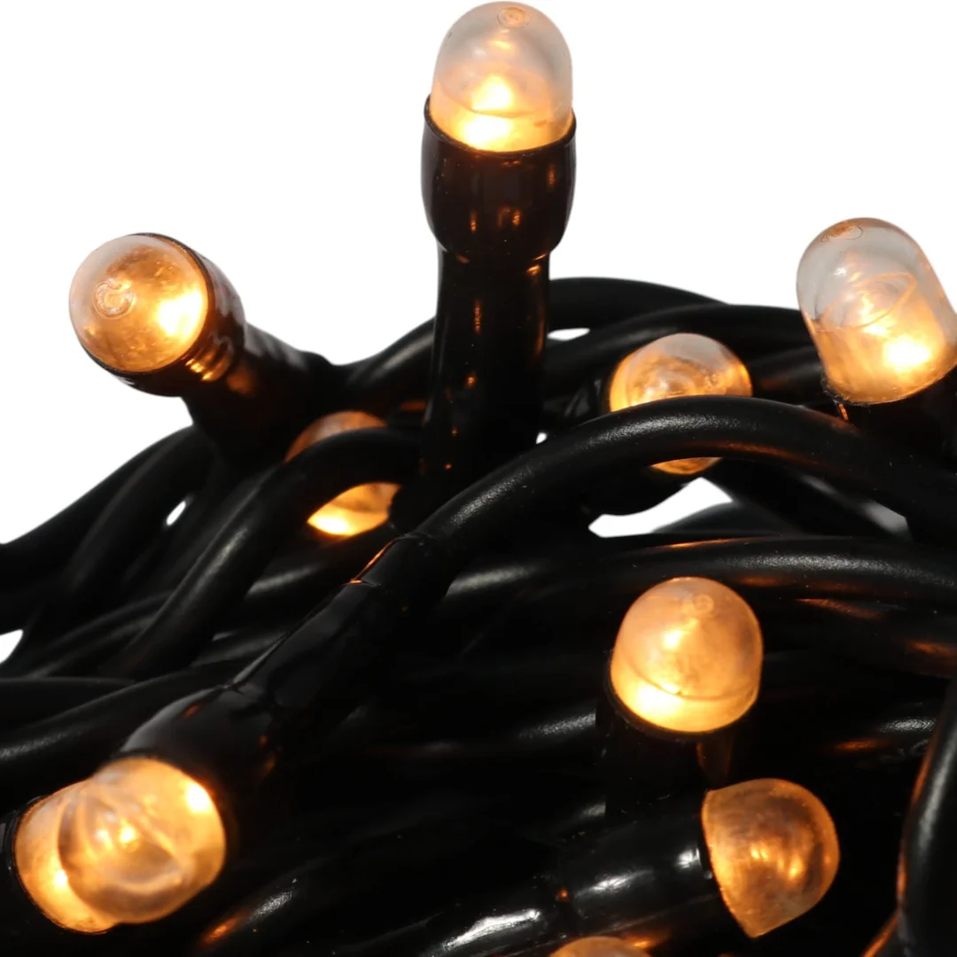 LAMPKI CHOINKOWE 100 LED TYPU RYŹ Z PROGRAMATOREM CIEPŁE BIAŁE — zdjęcie 6