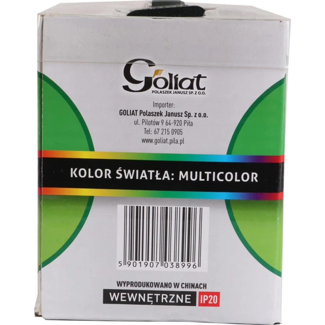 Lampki choinkowe 200 led multikolor wewnętrzne w ringu — zdjęcie 3