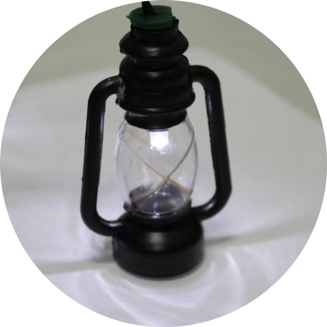 Lampki choinkowe LED w kształcie latarenek, 20 sztuk, długość 2,85 cm — zdjęcie 2