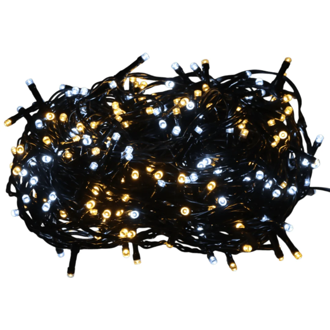Lampki choinkowe sznur świetlny 400 LED mix C.B+Z.B — zdjęcie 9