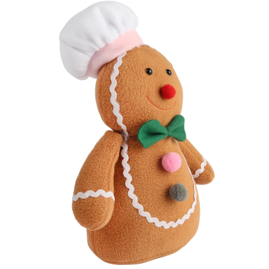 MASKOTKA PAN PIERNIK OZDOBA ŚWIĄTECZNA DEKORACJA BOŻONARODZENIOWA FIGURKA 28 cm — zdjęcie 3