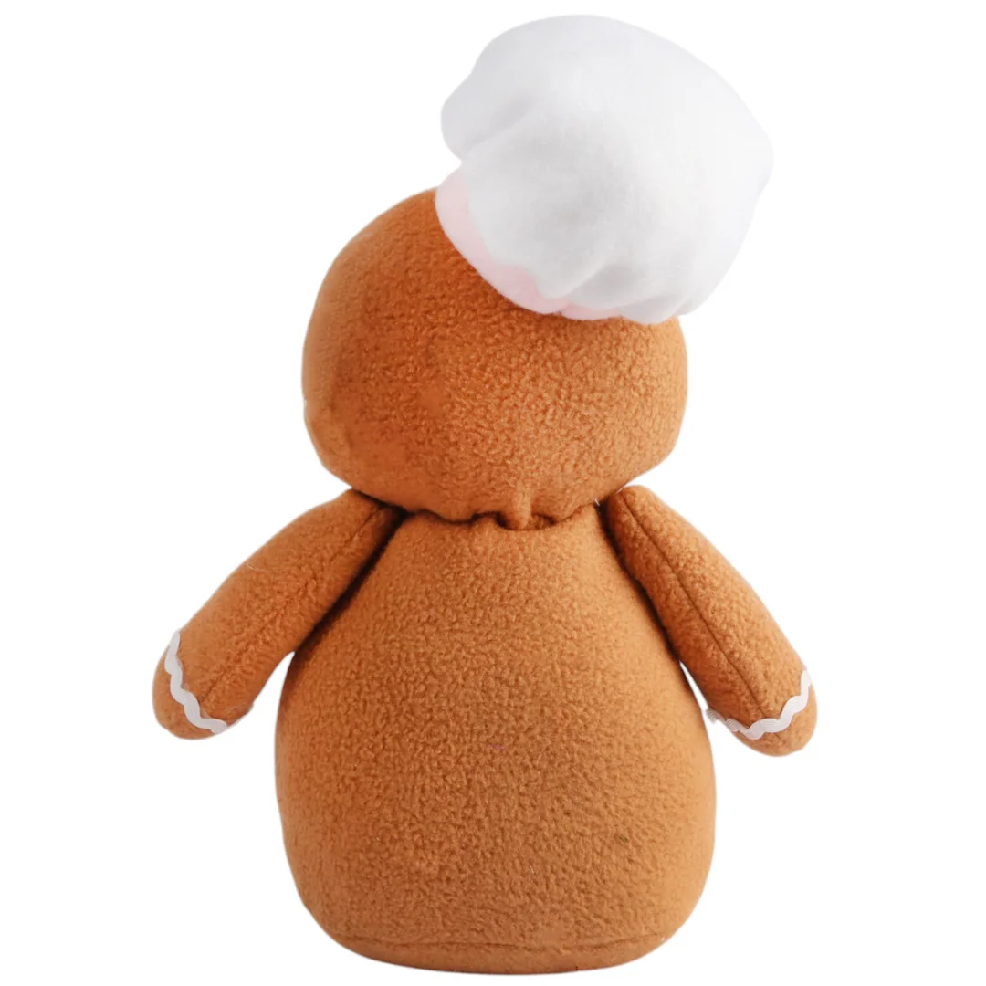 MASKOTKA PAN PIERNIK OZDOBA ŚWIĄTECZNA DEKORACJA BOŻONARODZENIOWA FIGURKA 28 cm — zdjęcie 4