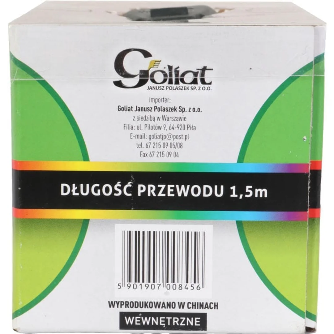 Multikolorowe Lampki Choinkowe LED w Ringu, 80 sztuk, Do Użycia Wewnętrznego, Długość Przewodu 1.5 m, IP20 — zdjęcie 5