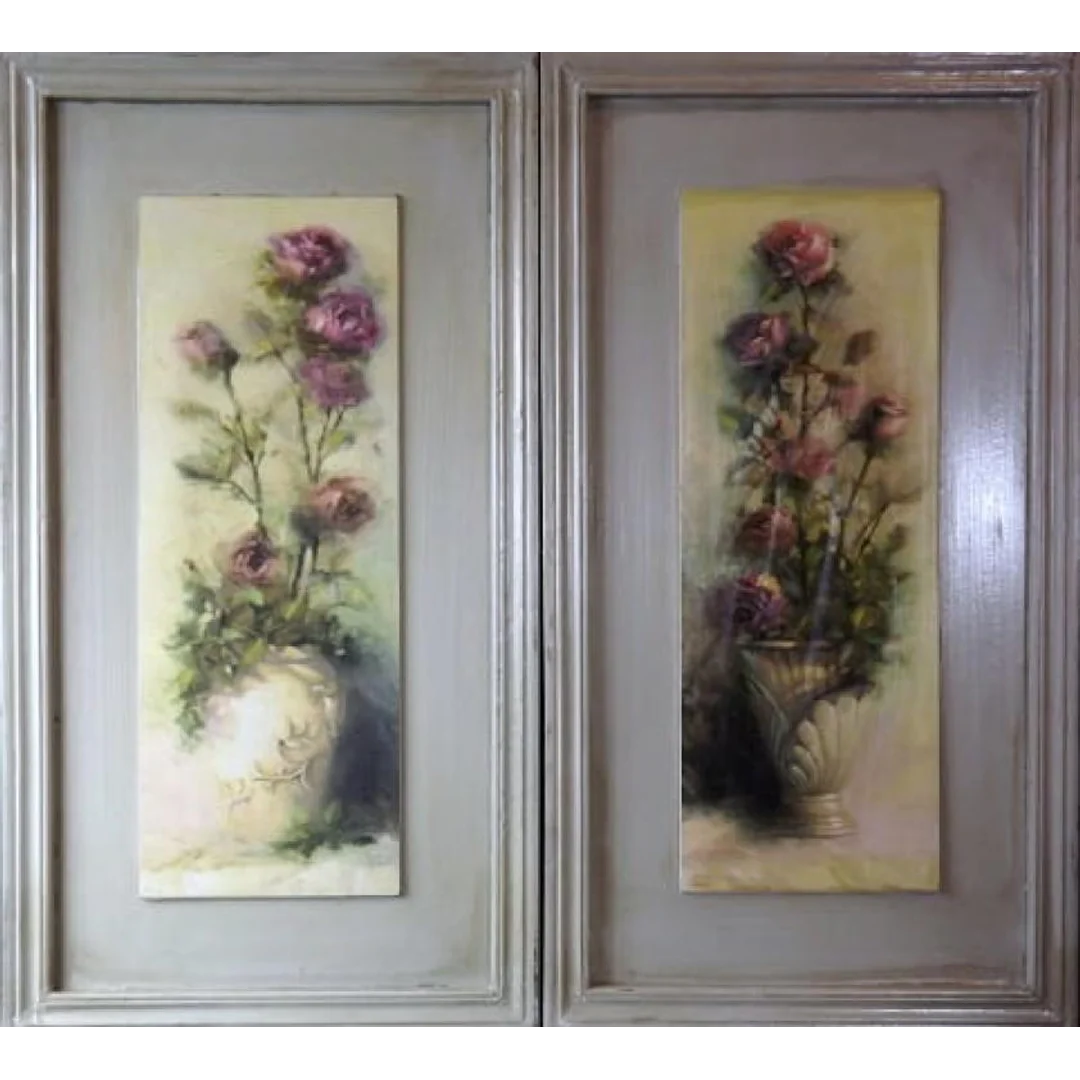 Obraz kompozycja z różami 1 w rozmiarze 30 x 56 cm — zdjęcie 2