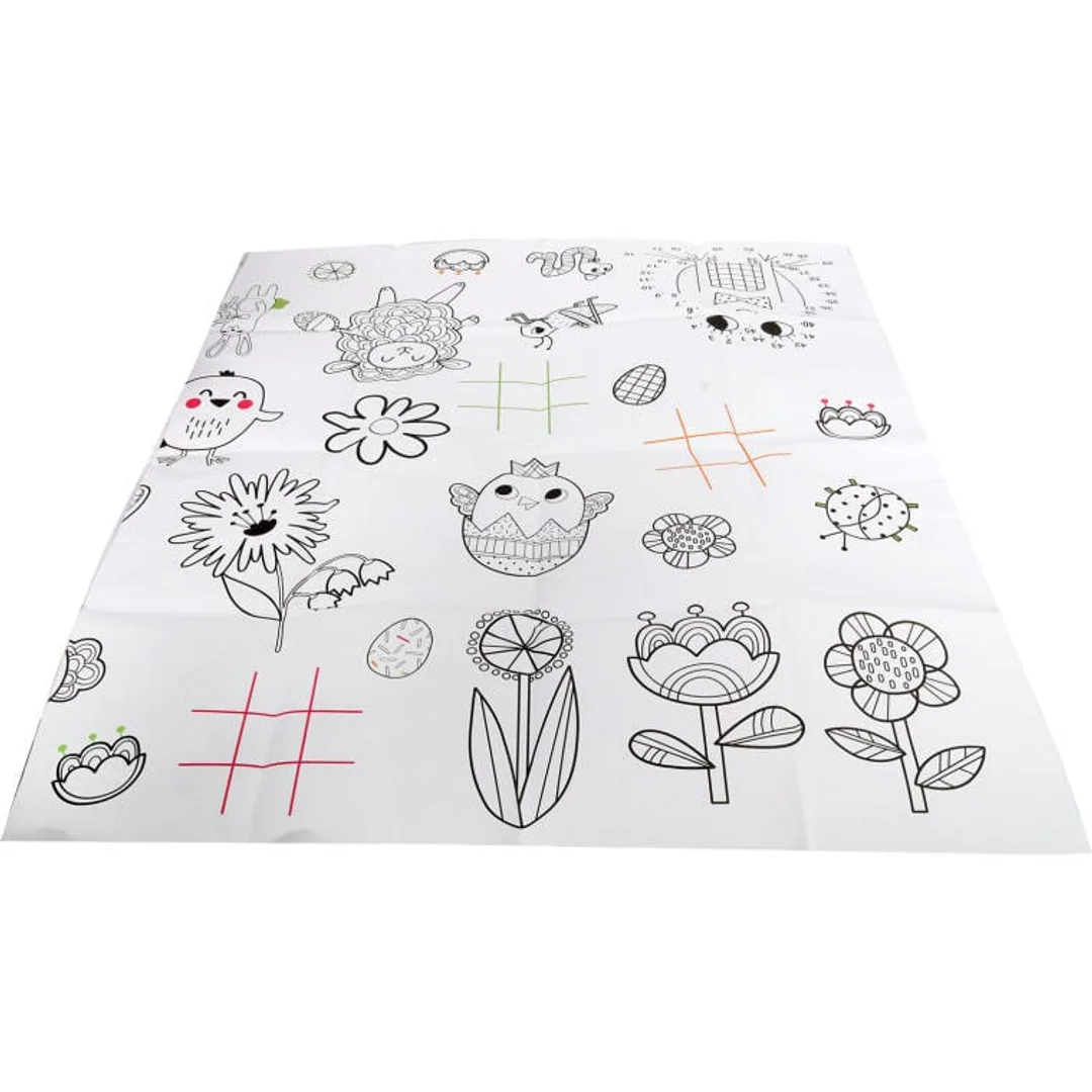 Obrus świąteczny na stół Wielkanocny do kolorowania 150x85cm — zdjęcie 6