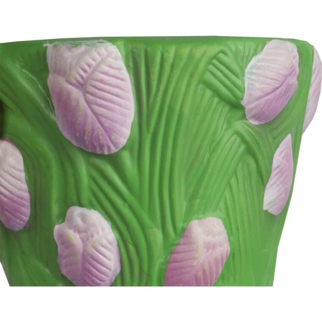 OSŁONKA CERAMICZNA Z TULIPANAMI 10CM — zdjęcie 2