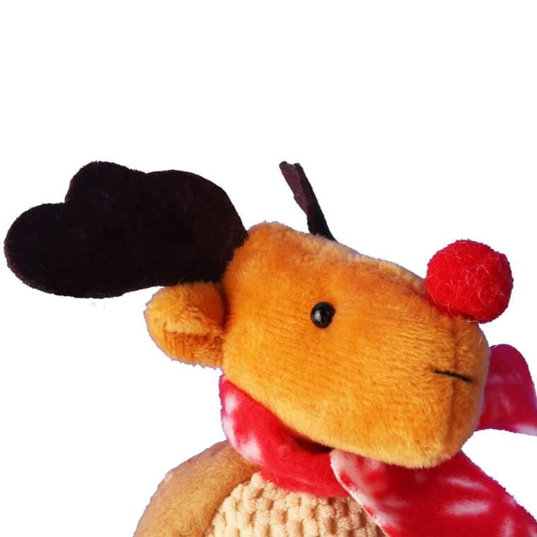 Ozdoba bożonarodzeniowa figurka RENIFER ze zwisającymi nogami 22 cm — zdjęcie 3