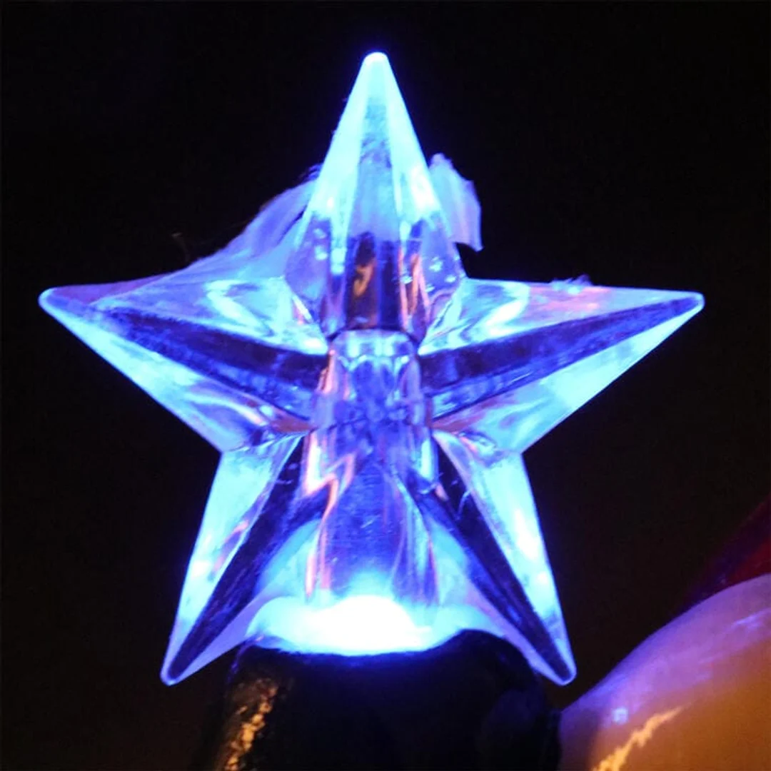 Ozdoba świąteczna ceramiczny BAŁWAN z choinką LED 12.5 cm — zdjęcie 6