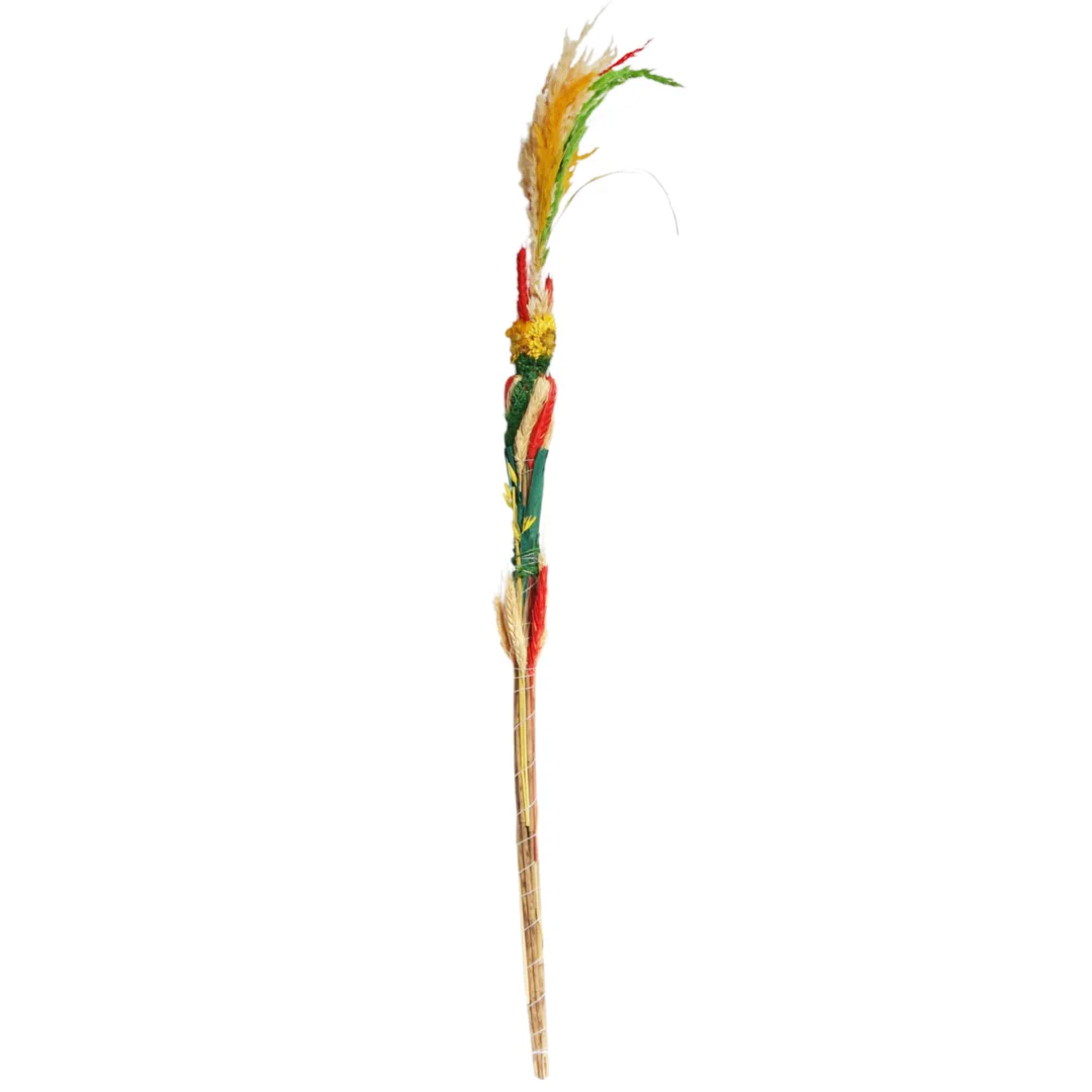 Palma wielkanocna – rękodzieło z suszu Niedziela palmowa 80-86 cm — zdjęcie 2