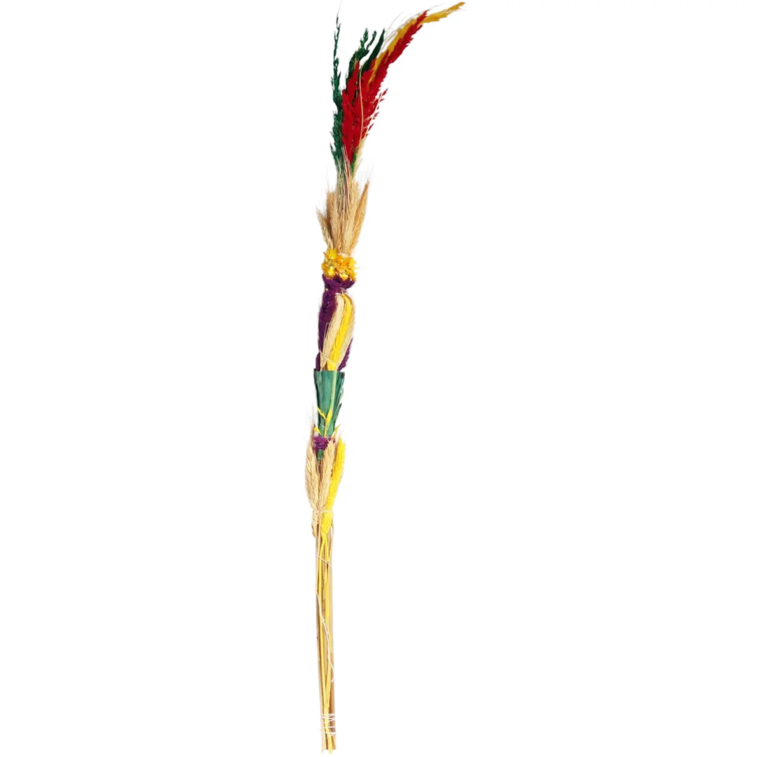 Palma wielkanocna – rękodzieło z suszu Niedziela palmowa 80-86 cm — zdjęcie 13