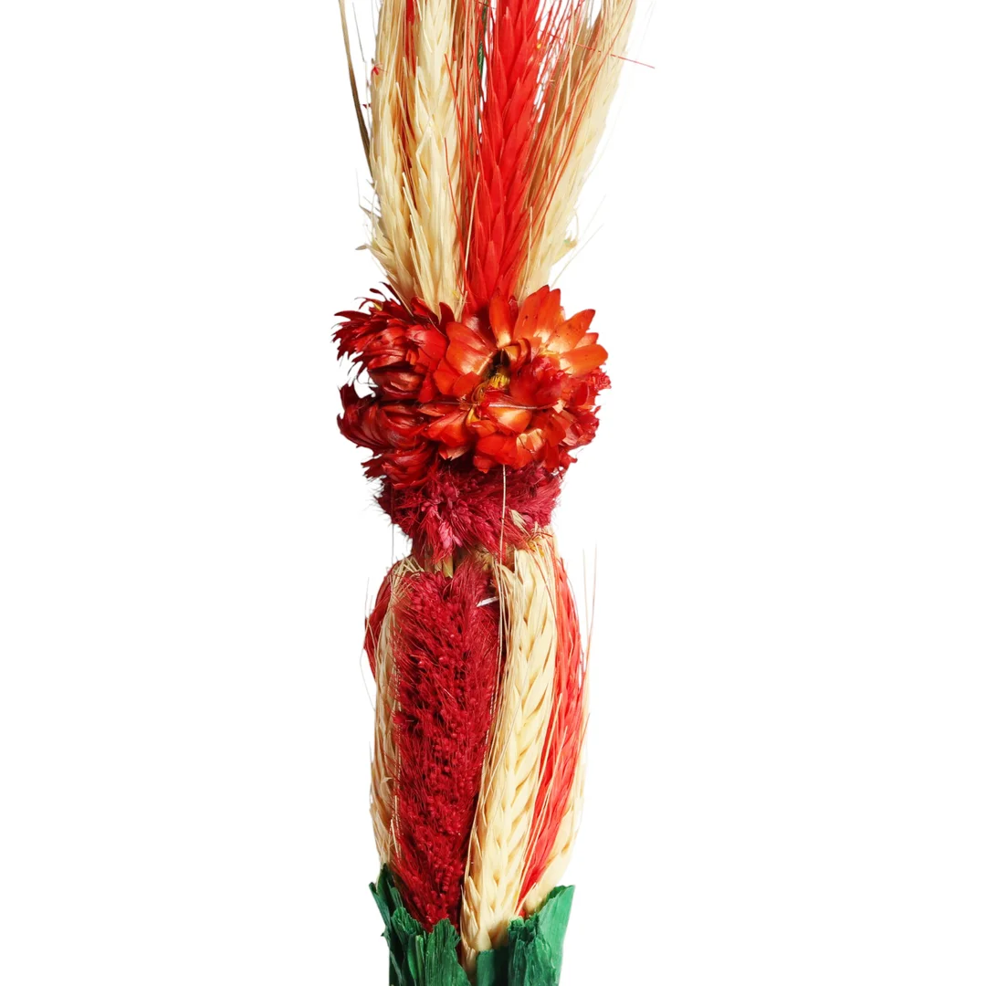 Palma wielkanocna – rękodzieło z suszu Niedziela palmowa 86 cm II — zdjęcie 4