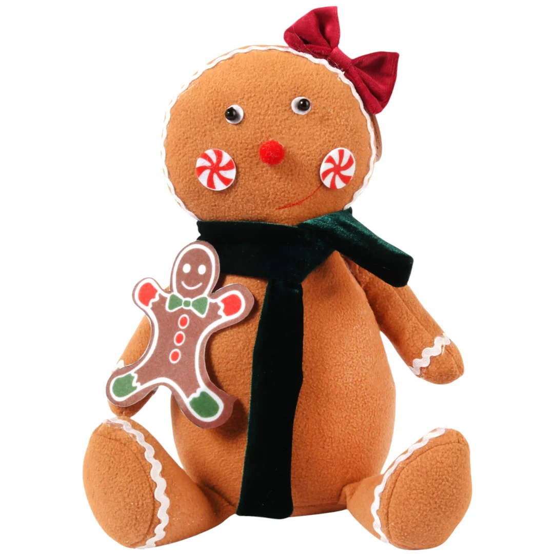 PIERNIK MASKOTKA SIEDZĄCA 38 cm DZ — zdjęcie 2
