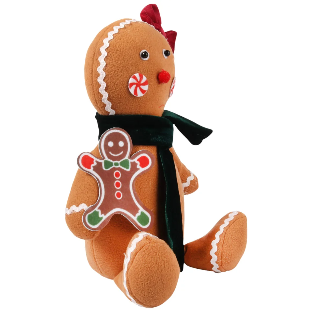 PIERNIK MASKOTKA SIEDZĄCA 38 cm DZ — zdjęcie 4