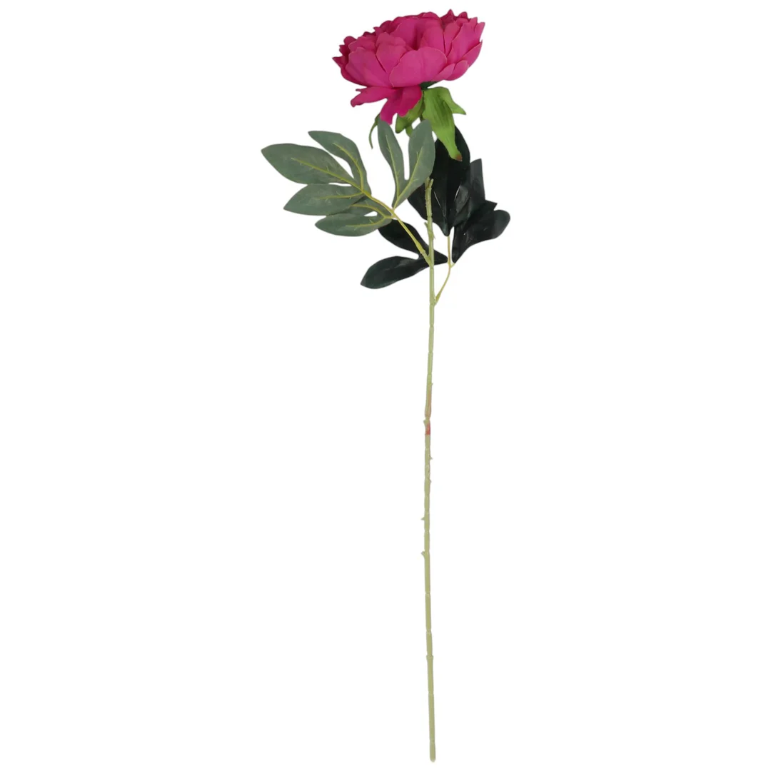 PIWONIA KWIAT SZTUCZNY do wazonu rózowa PEONIA 72 cm — zdjęcie 12