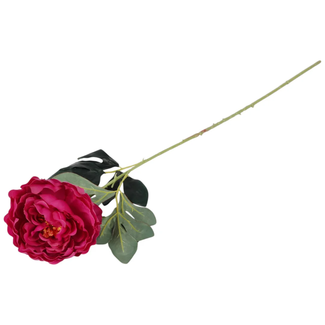 PIWONIA KWIAT SZTUCZNY do wazonu rózowa PEONIA 72 cm — zdjęcie 14