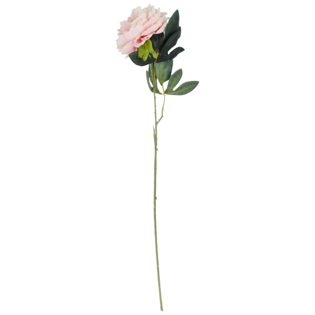 PIWONIA KWIAT SZTUCZNY do wazonu rózowa PEONIA 72 cm — zdjęcie 17