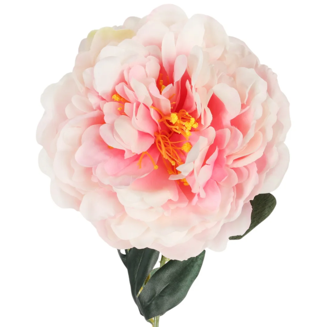 PIWONIA KWIAT SZTUCZNY do wazonu rózowa PEONIA 72 cm — zdjęcie 18