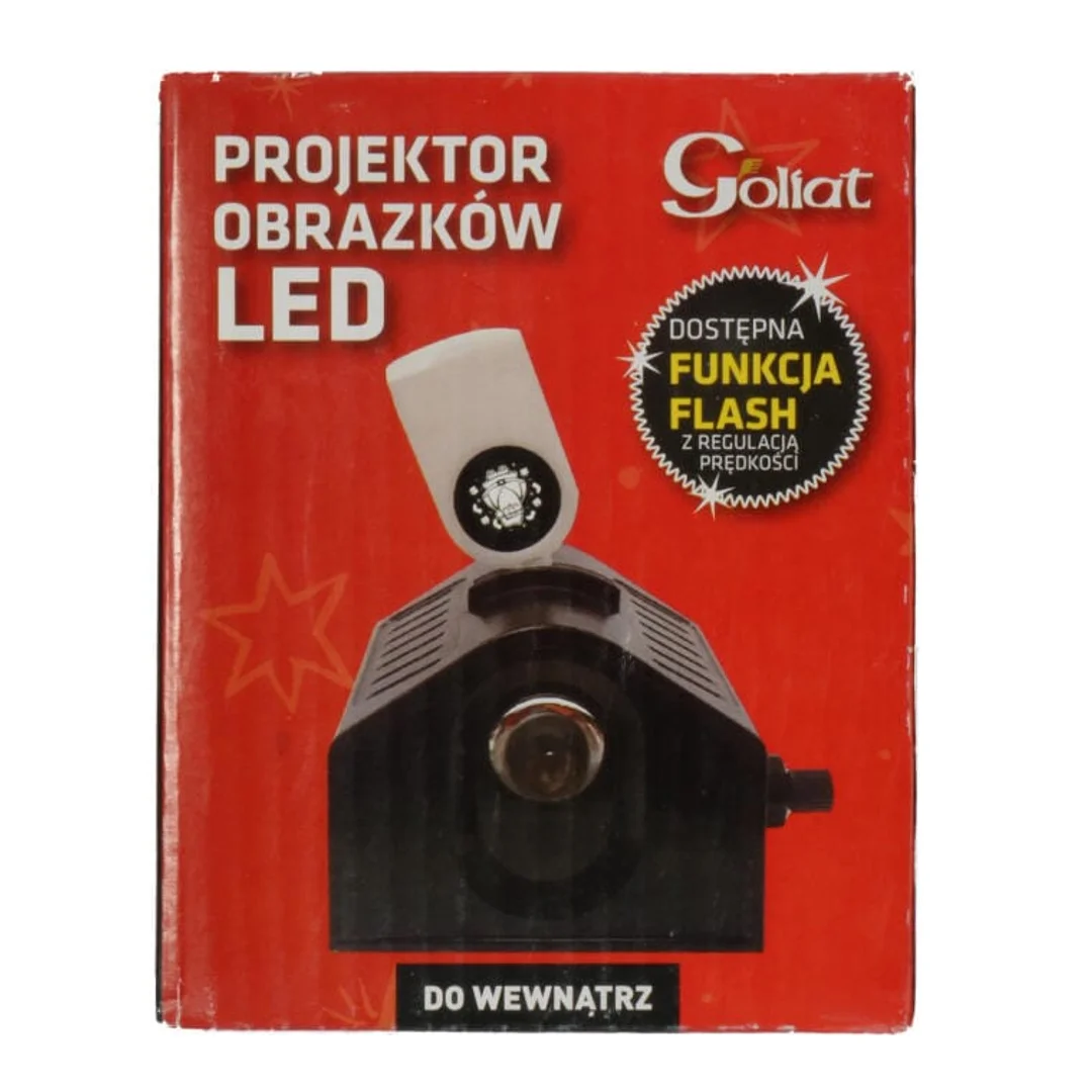 Projektor Świąteczny LED z 6 Wzorami do Użycia na Zewnątrz — zdjęcie 2
