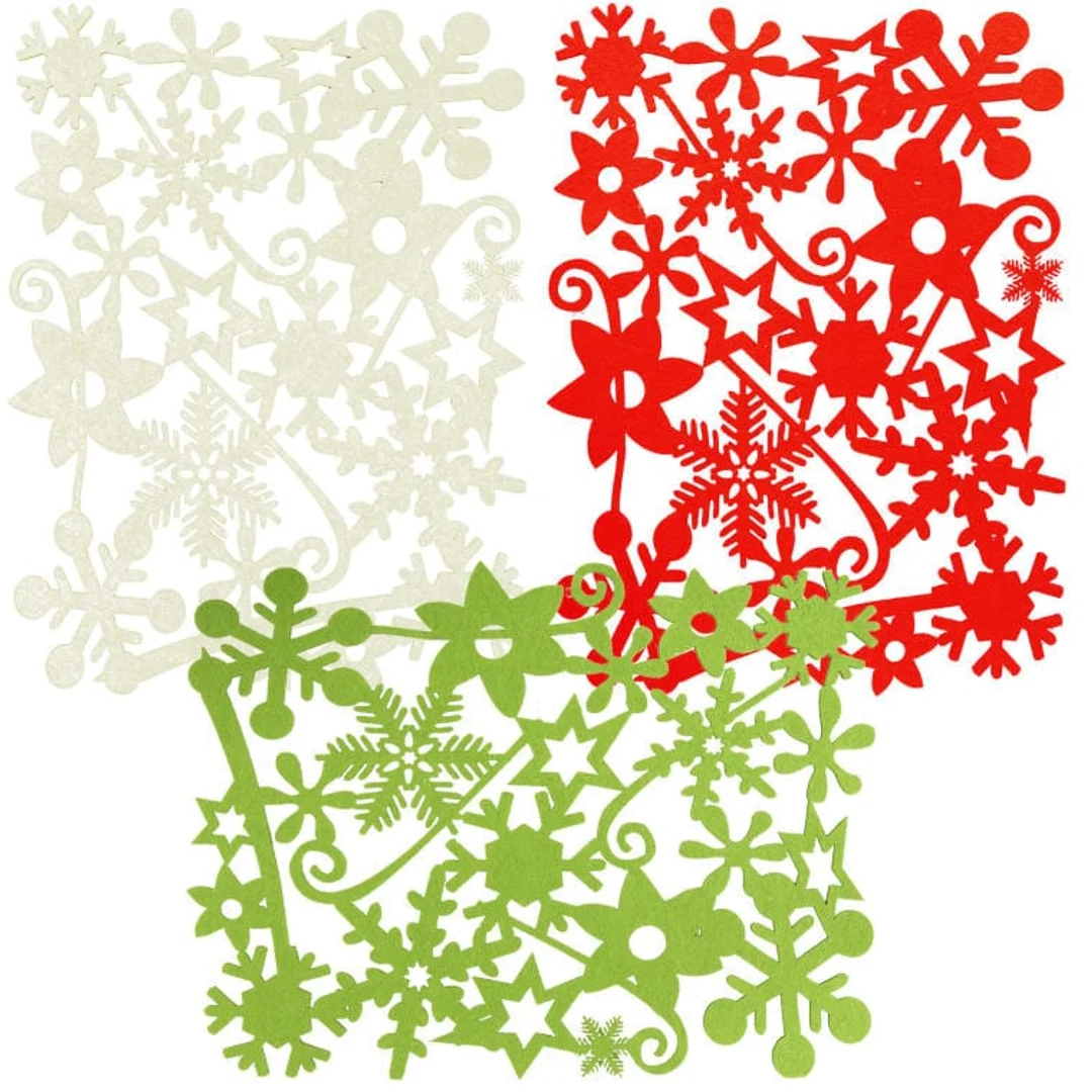 Serweta filcowa, kremowa, FILCSERW-6 — zdjęcie 2