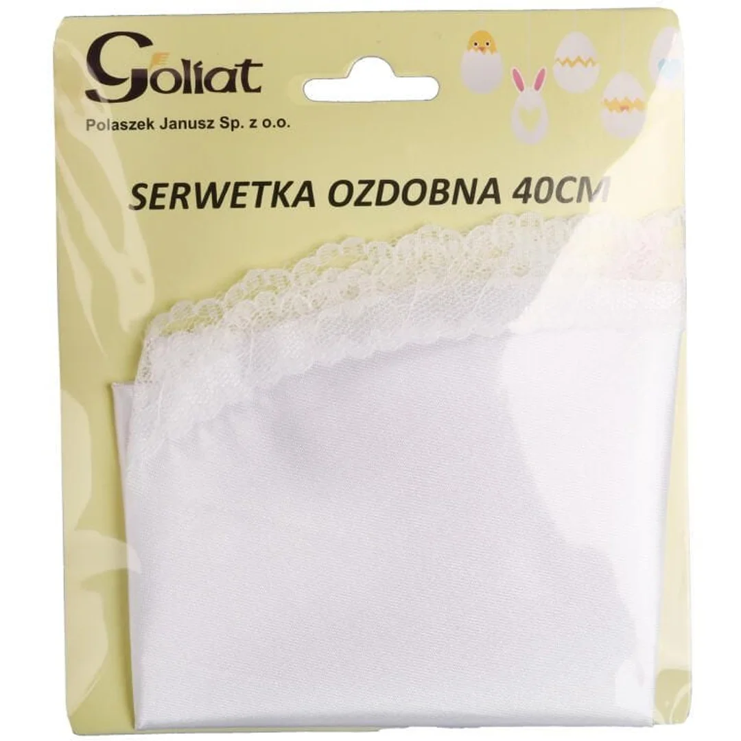 SERWETKA DO KOSZYCZKA WIELKANOCNEGO 40 cm — zdjęcie 3