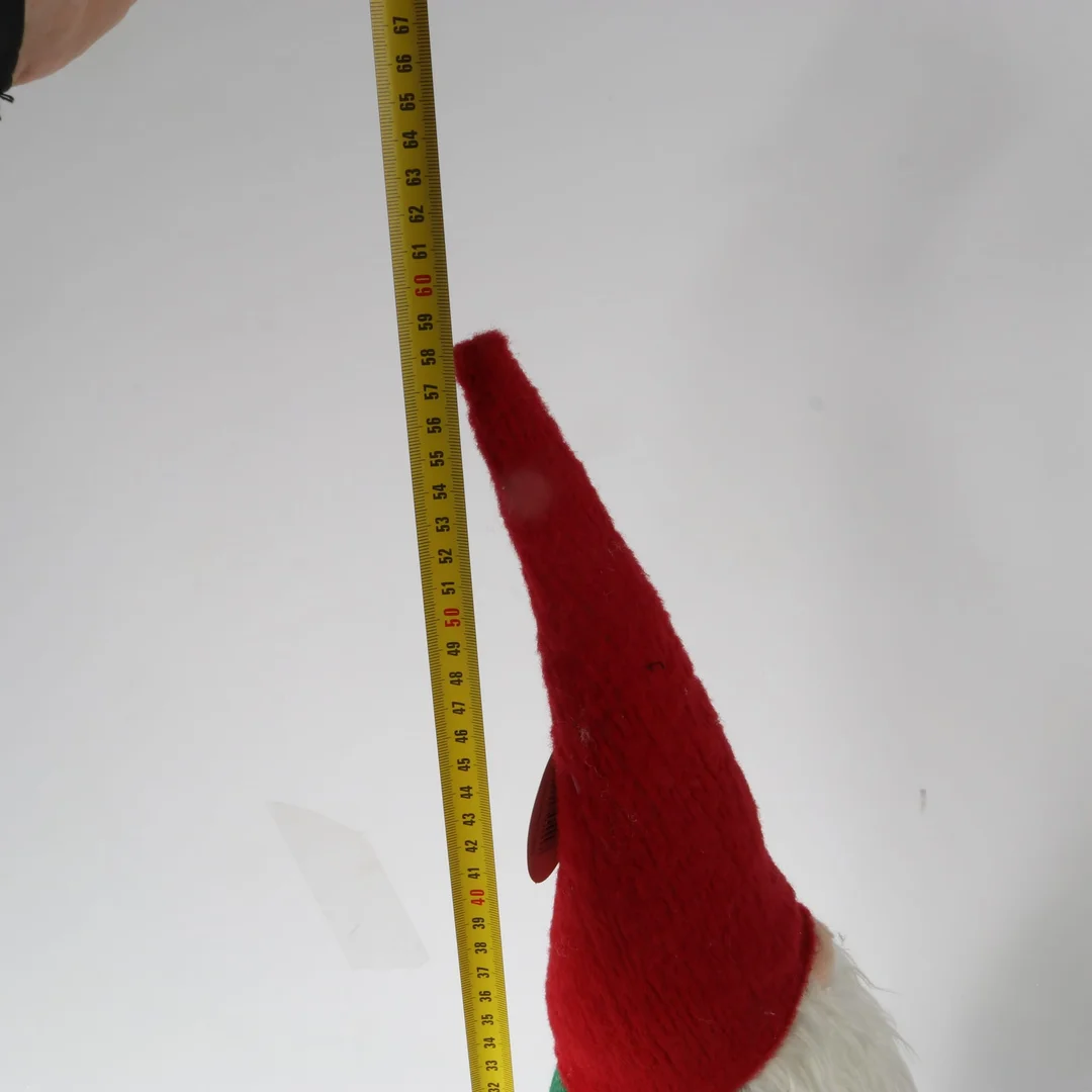 SKRZAT Świąteczny Krasnal GNOM Ozdoba Świąteczna na drabinie 58 cm — zdjęcie 8