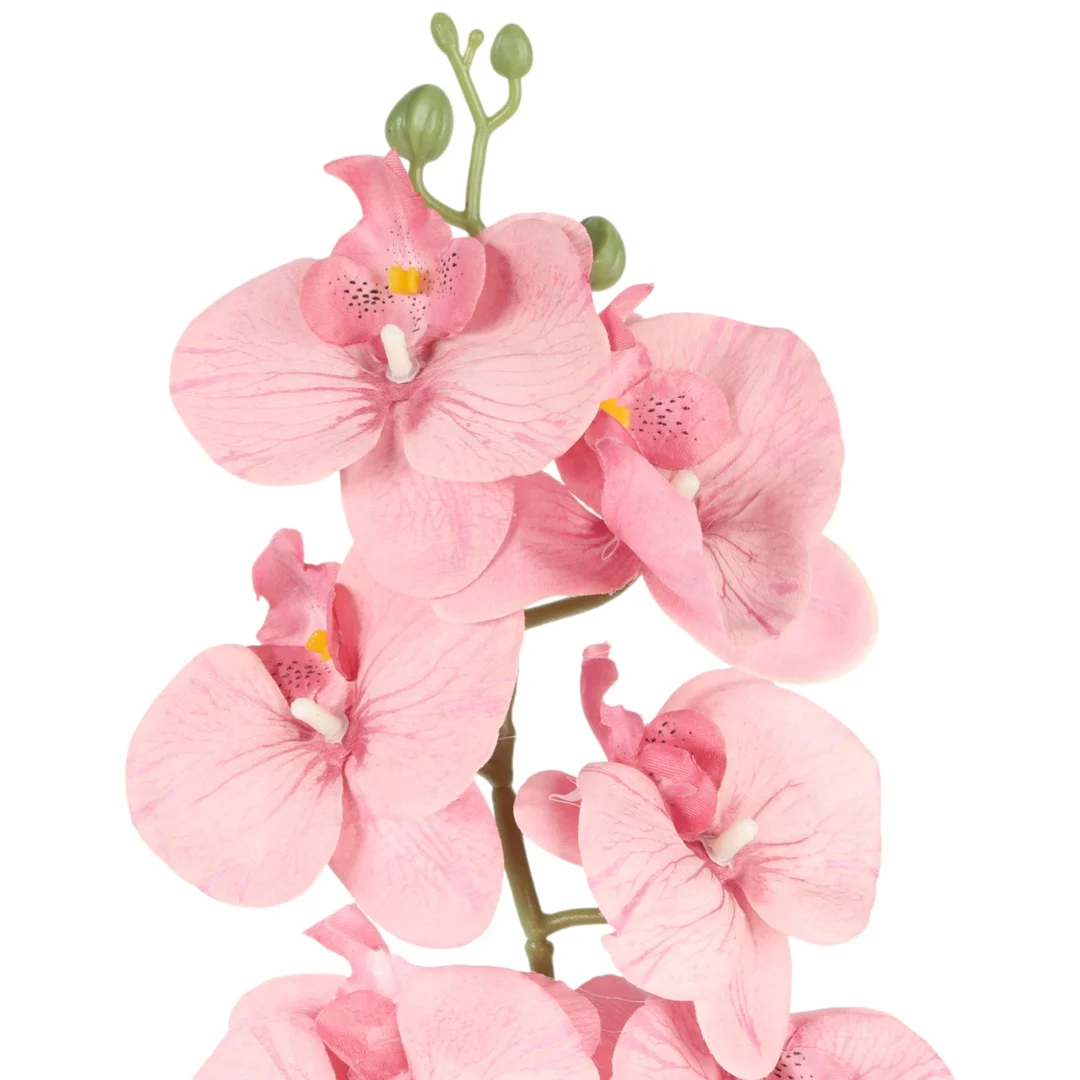 STORCZYK sztuczne kwiaty do wazonu GAŁĄZKA ORCHIDEI biała 100 cm — zdjęcie 15