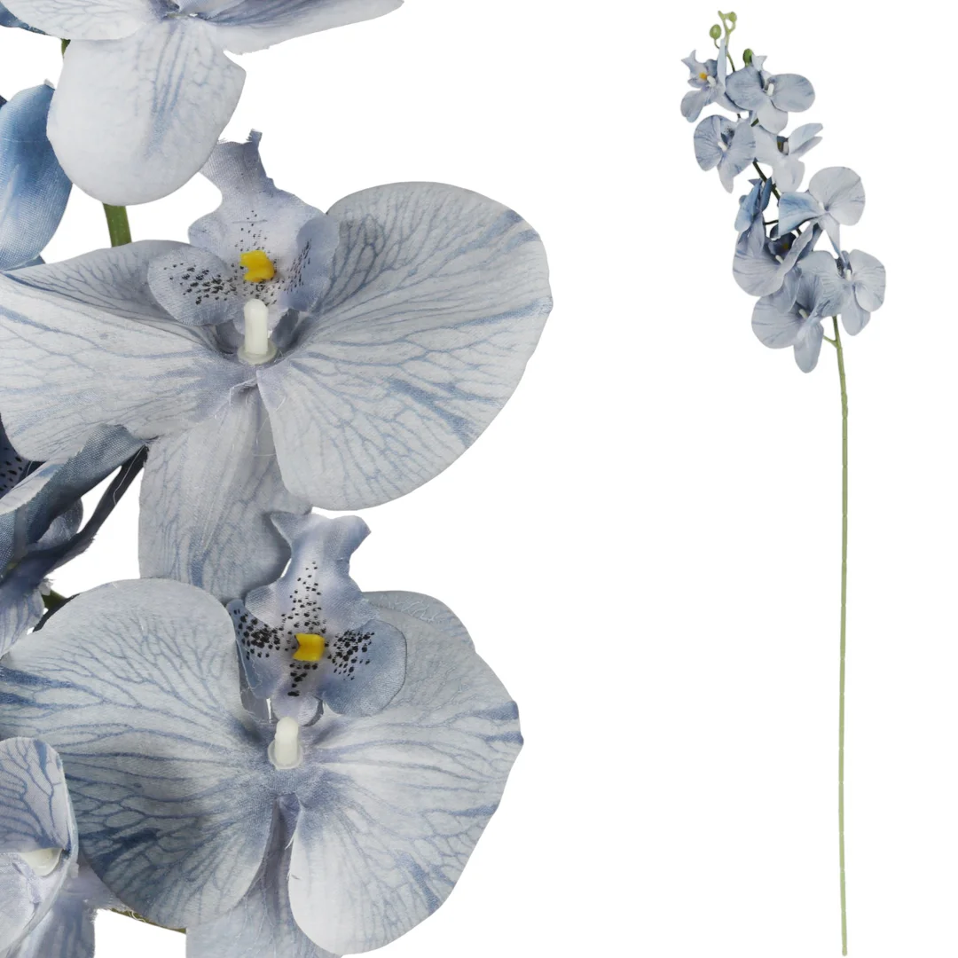 STORCZYK sztuczne kwiaty do wazonu GAŁĄZKA ORCHIDEI biała 100 cm — zdjęcie 19