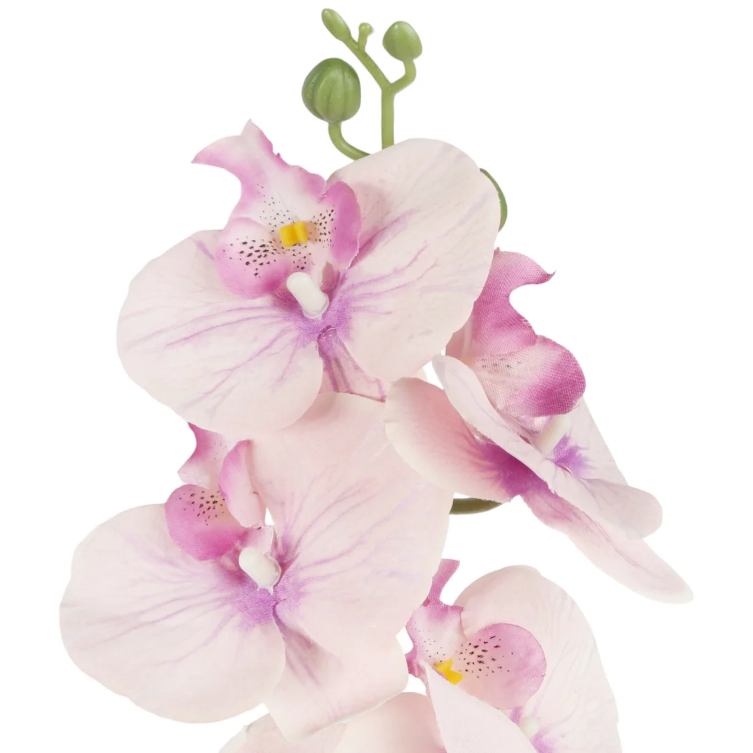 STORCZYK sztuczne kwiaty do wazonu GAŁĄZKA ORCHIDEI biała 100 cm — zdjęcie 27