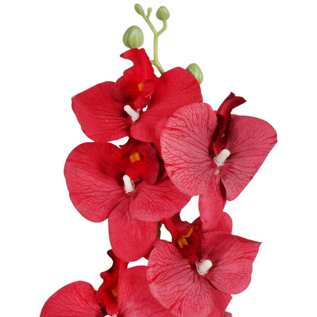 STORCZYK sztuczne kwiaty do wazonu GAŁĄZKA ORCHIDEI biała 100 cm — zdjęcie 33