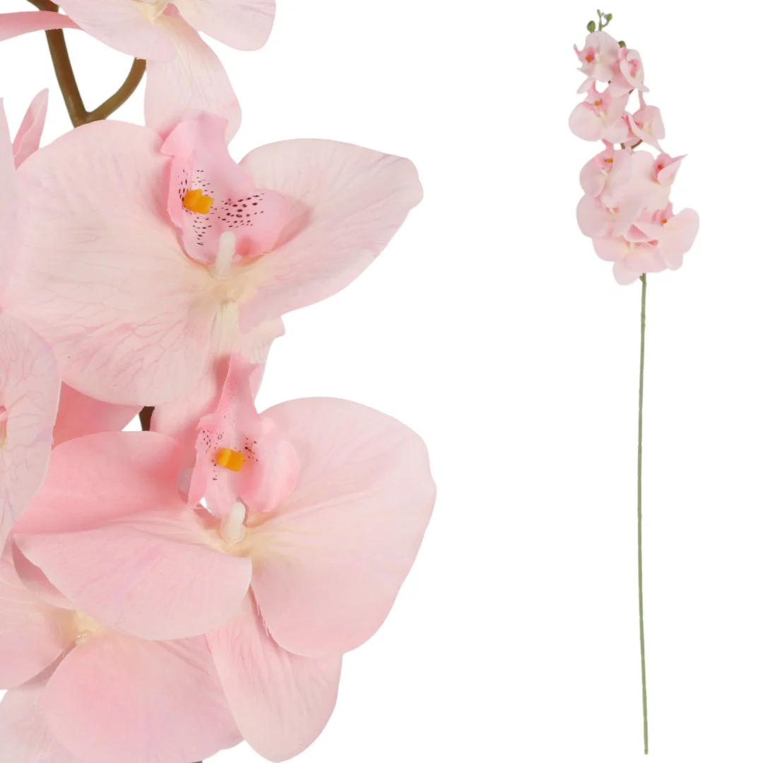 STORCZYK sztuczne kwiaty do wazonu GAŁĄZKA ORCHIDEI biała 100 cm — zdjęcie 37