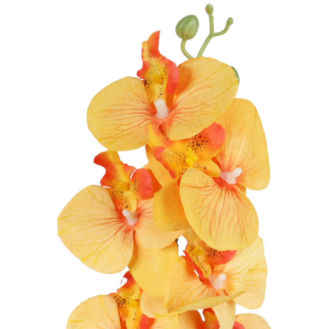 STORCZYK sztuczne kwiaty do wazonu GAŁĄZKA ORCHIDEI biała 100 cm — zdjęcie 45